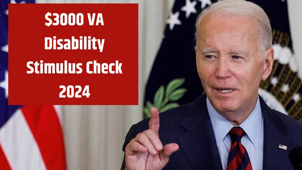 $3000 VA Disability Stimulus Check 2024