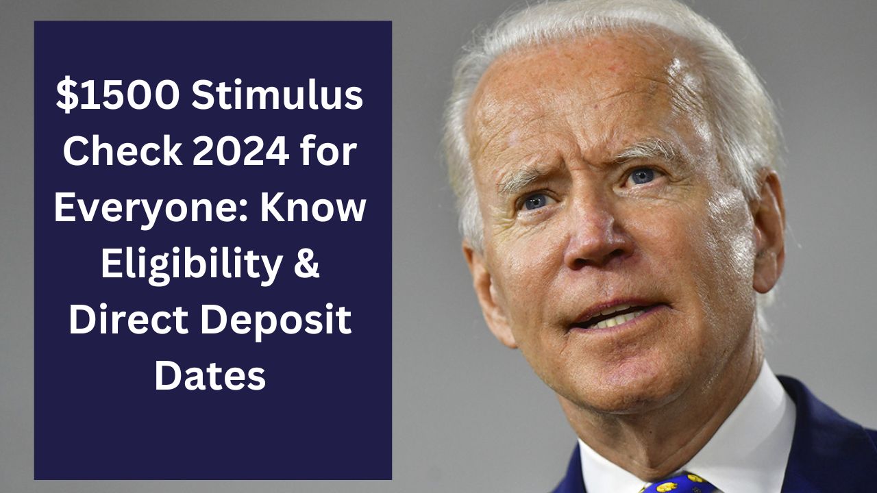 $1500 Stimulus Check 2024