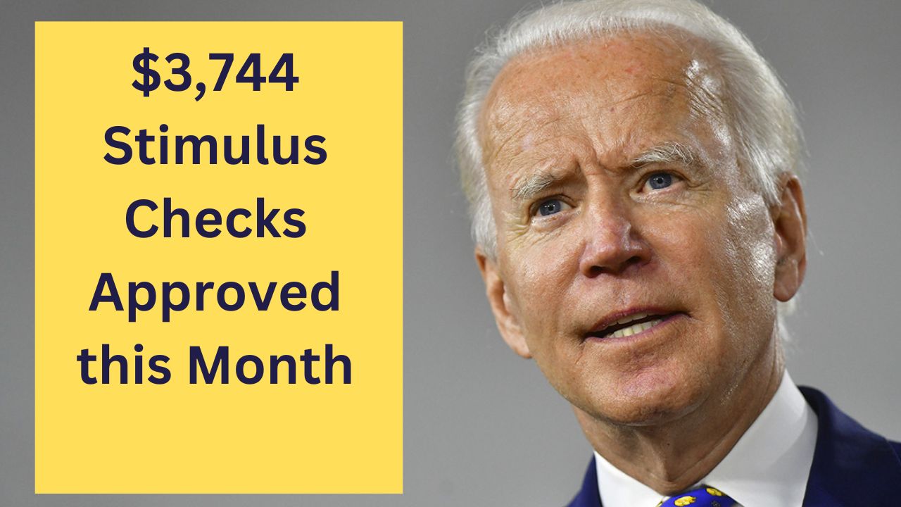 $3,744 Stimulus Checks Approved this Month